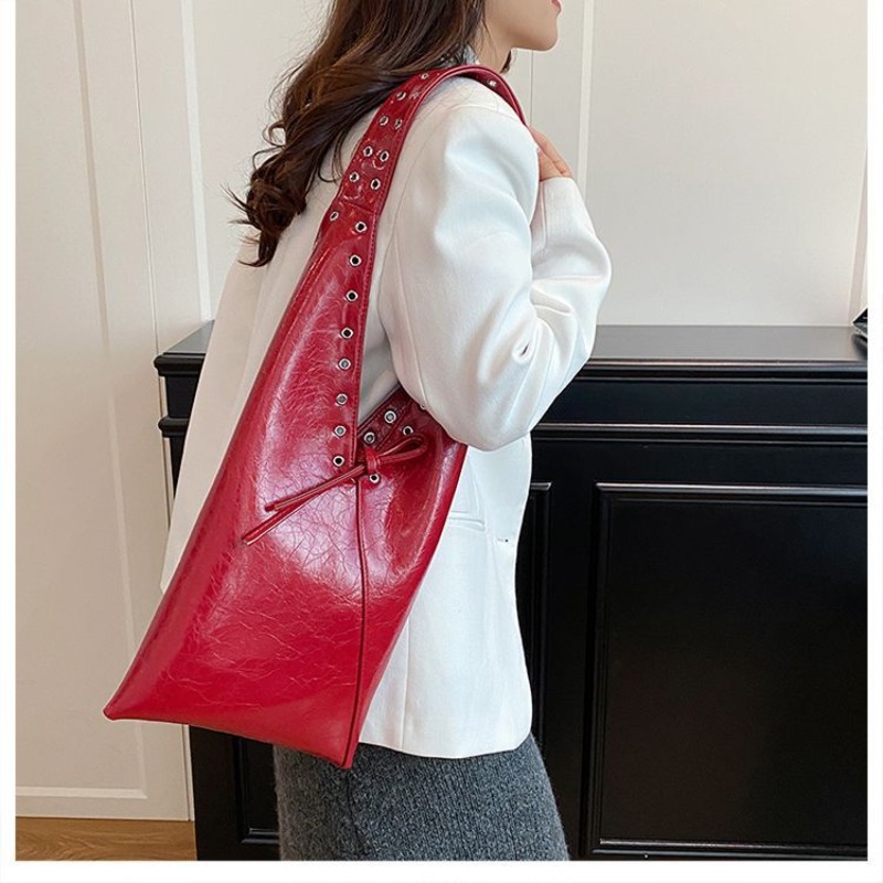 Women Bags Amazon - حقائب دلو فرنسية فاخرة خفيفة، حقائب