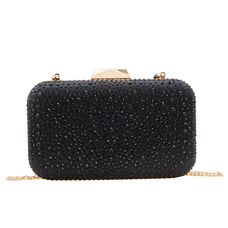 Women Bags Golden - حقيبة يد نسائية فاخرة مزينة بالكامل