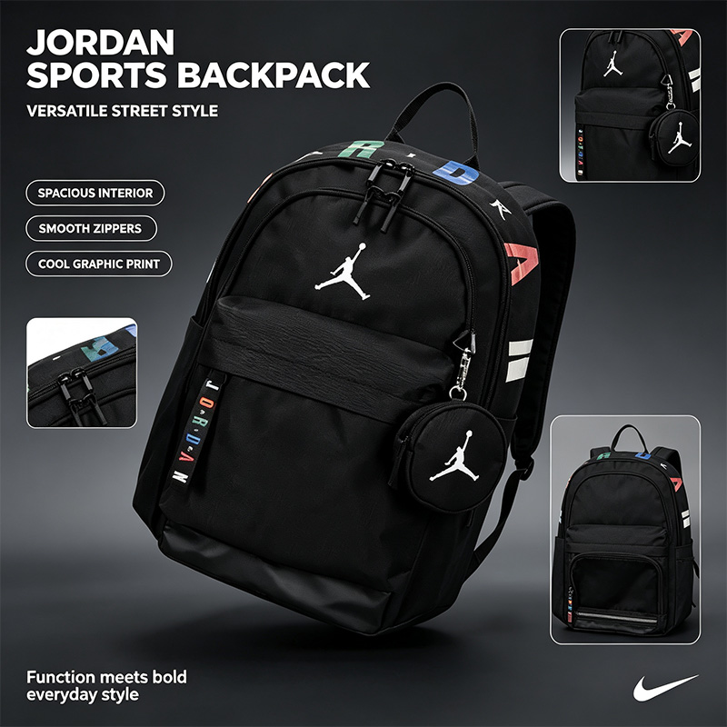 Women Bags Jordan - حقيبة ظهر رياضية أصلية من نايكي