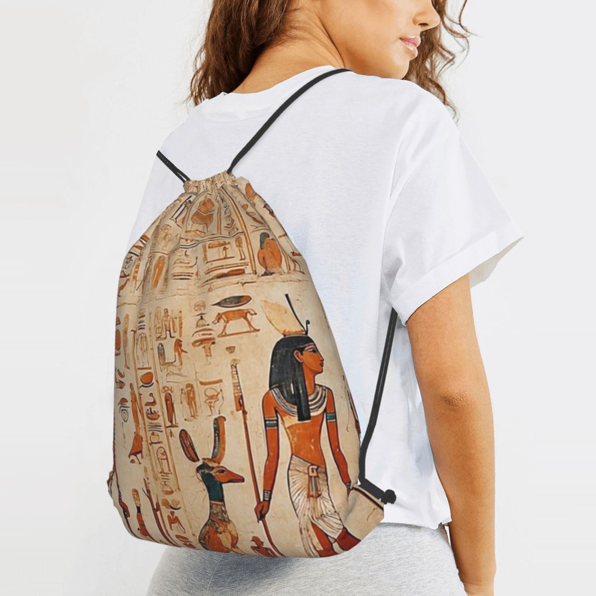 Women Bags In Egypt - حقائب ظهر بتصميم مصر القديمة وعلمات