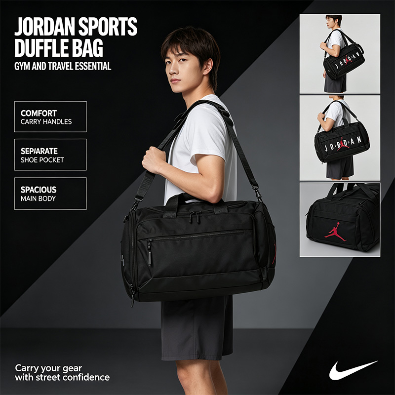 حقيبة رياضية أصلية من نايكي جو - مراجعة Women Bags Jordan وسعره