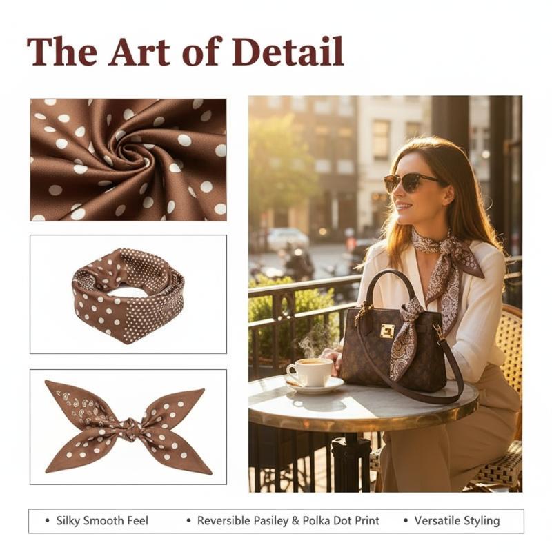 وشاح جديد منقط للنساء مقاس 100 - مراجعة Women'S Bags New Look وسعره