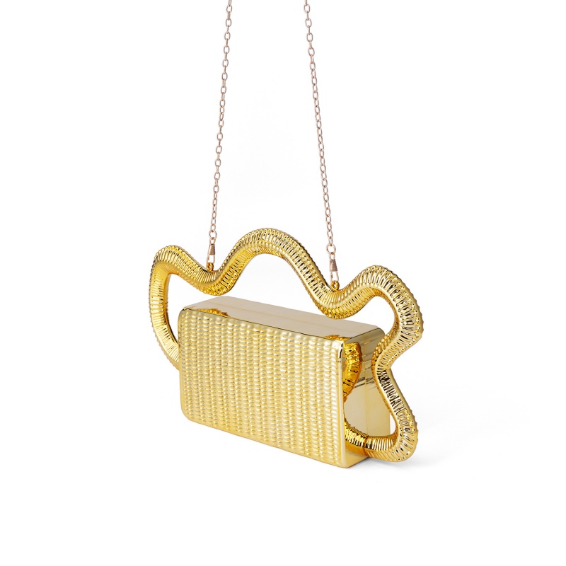 حقيبة يد أكريليك عصرية 2026 بم - مراجعة Women Bags Golden وسعره