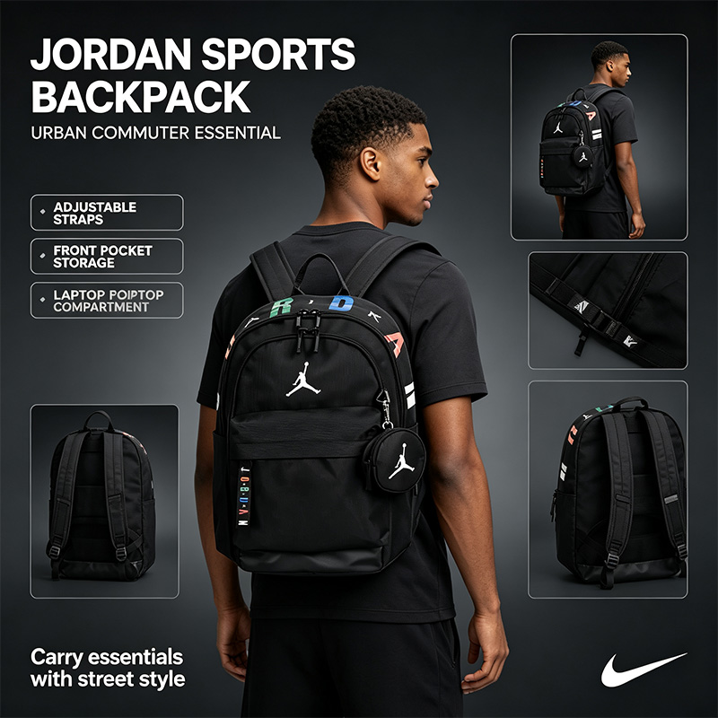 حقيبة ظهر رياضية أصلية من نايك - مراجعة Women Bags Jordan وسعره