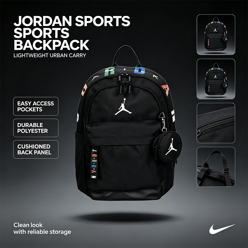 حقيبة ظهر رياضية أصلية من نايك - مراجعة Women Bags Jordan وسعره