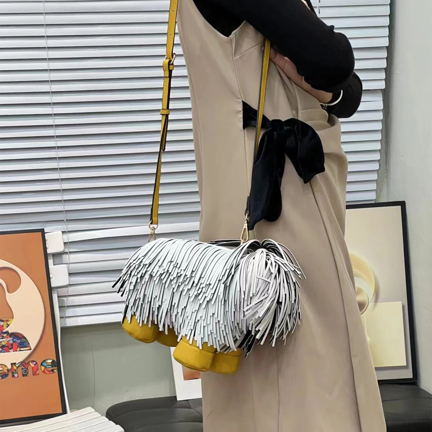 حقيبة جديدة على شكل جرو مع شرا - مراجعة Women'S Bags New Look وسعره