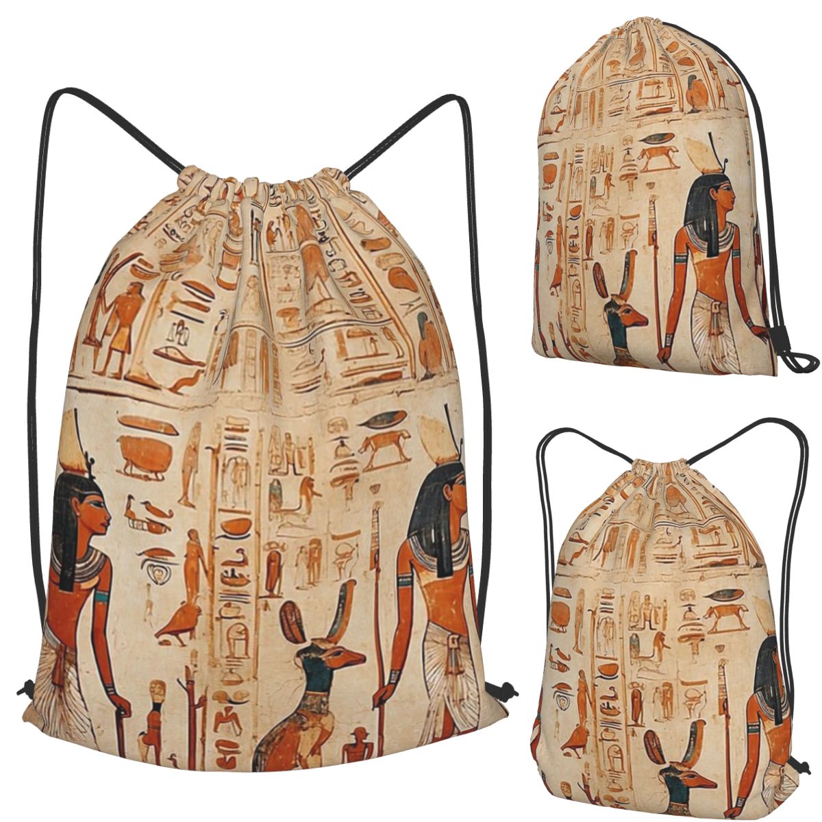 حقائب ظهر بتصميم مصر القديمة و - مراجعة Women Bags In Egypt وسعره