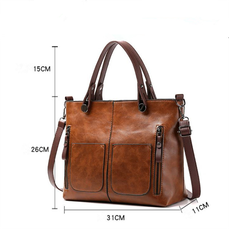 حقيبة كتف جلدية ريترو للنساء م - مراجعة Women'S Bags For Work وسعره