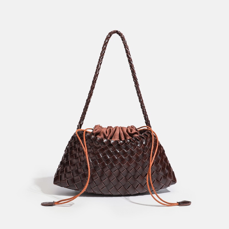 حقيبة كتف نسائية فاخرة منسوجة  - مراجعة Women Bags Discount وسعره