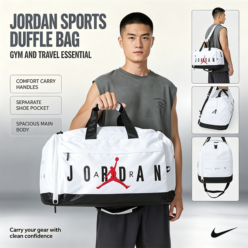 حقيبة رياضية أصلية من نايكي جو - مراجعة Women Bags Jordan وسعره