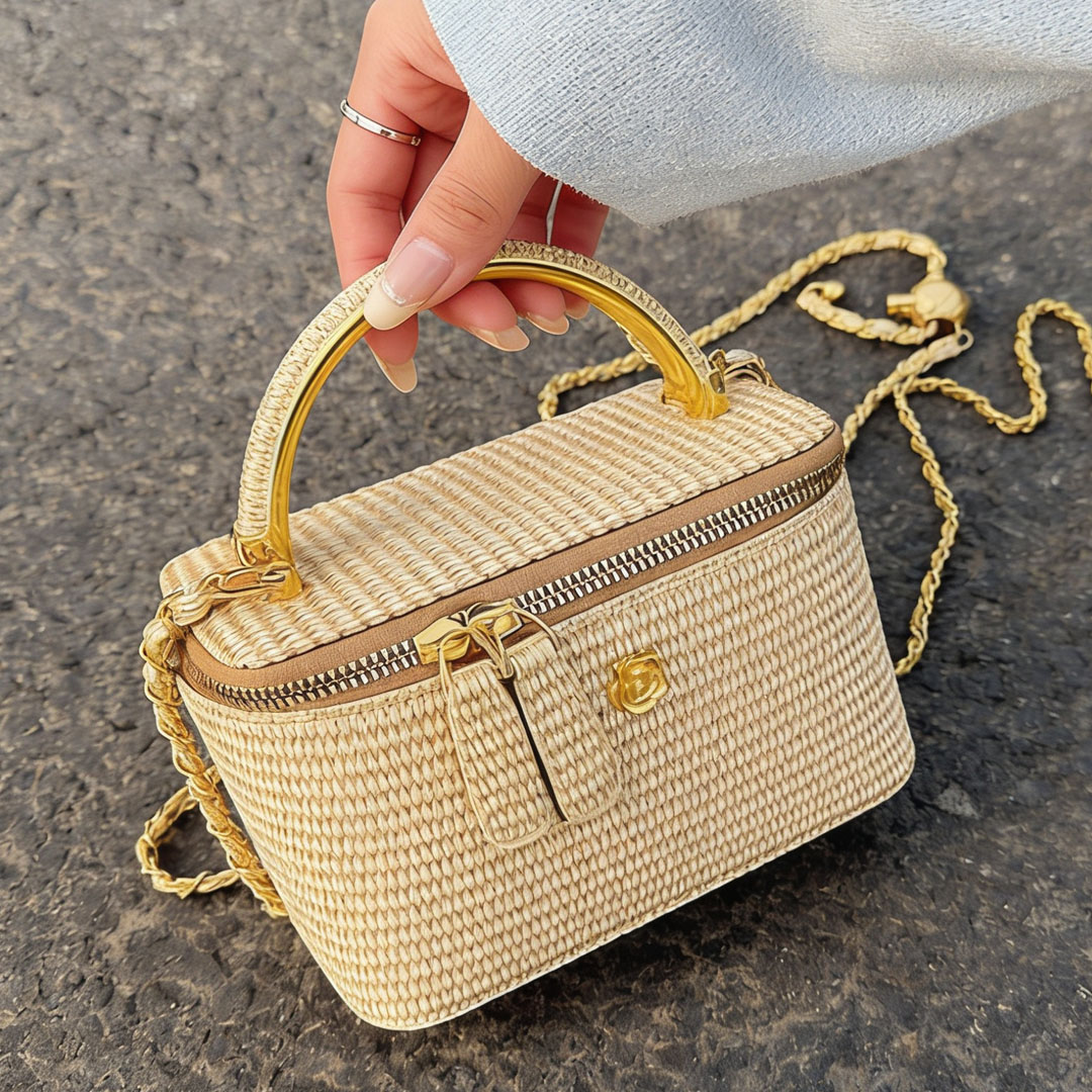 حقيبة يد نسائية جديدة لعام 202 - مراجعة Women Bags Golden وسعره